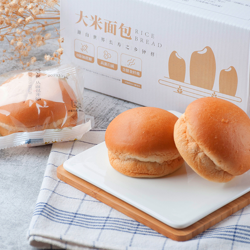 马尔顿大米早餐手撕老式整箱0面包 马尔顿西式糕点