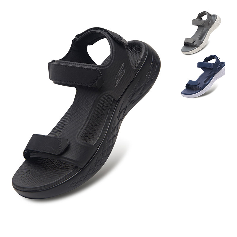 skechers旗舰店官方2020新款男鞋 skechers奥康沙滩鞋