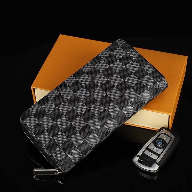 quq长款拉链奢侈品青年时尚lv钱包 quq钱包