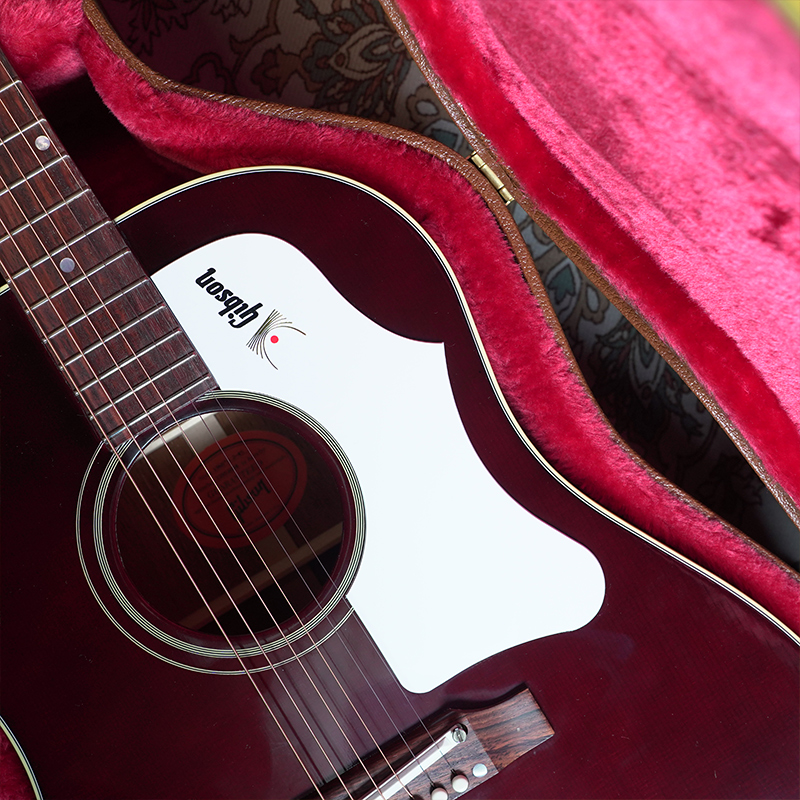 吉普森Gibson J45 蜂鸟Hummingbird SJ200 STD全单电箱民谣木吉他 - 图2