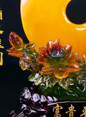 平安扣摆件客厅玄关酒柜乔迁礼品