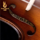 Feng Ling làm bằng gỗ rắn violin FLV2110 người lớn trẻ em mới bắt đầu lớp chuyên nghiệp kiểm tra hiệu suất nhạc cụ - Nhạc cụ phương Tây kèn harmonica Nhạc cụ phương Tây