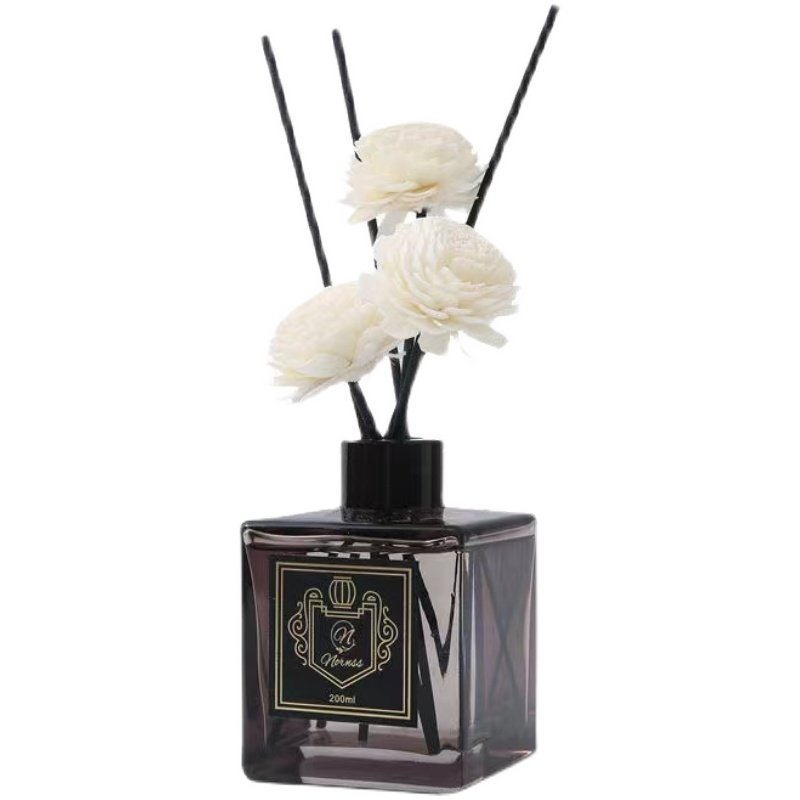 香薰空瓶带花藤条  50ML香薰分装瓶  无火香薰瓶 家用香水分装瓶,淘宝优惠券,粉丝福利购,淘宝优惠卷