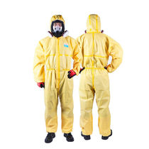 Conspiracy to Fook 386 Chemical protective clothing light anti-acid and acid-proof and dust-proof spray-proof full body protective clothing (2