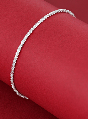 925银满天星手链女小众设计