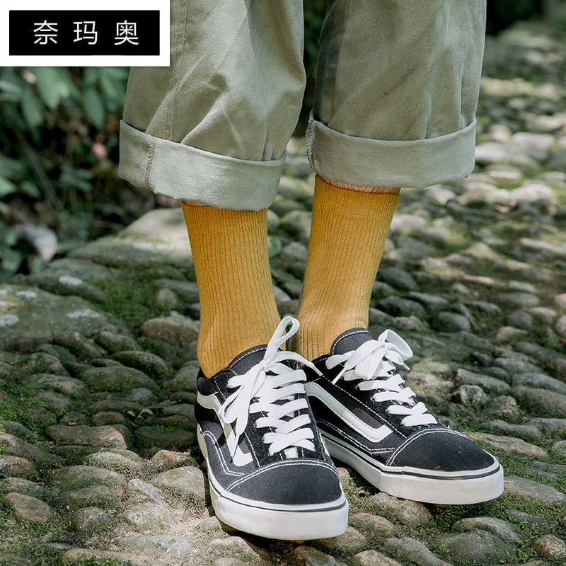 2021新款男中筒吸汗春秋运动袜子 奈玛奥短袜/打底袜/丝袜/美腿袜