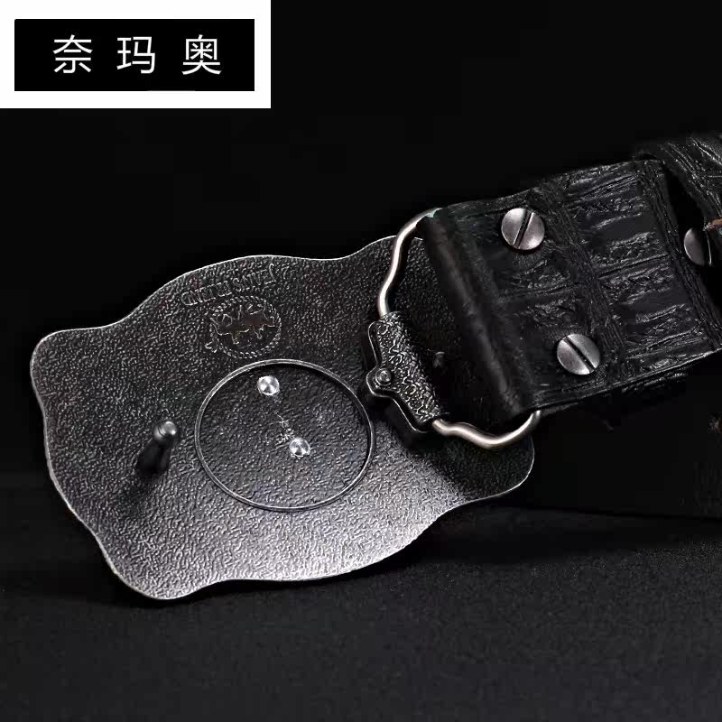 奈玛奥男士真皮青年个性牛仔裤腰带 奈玛奥腰带/皮带/腰链