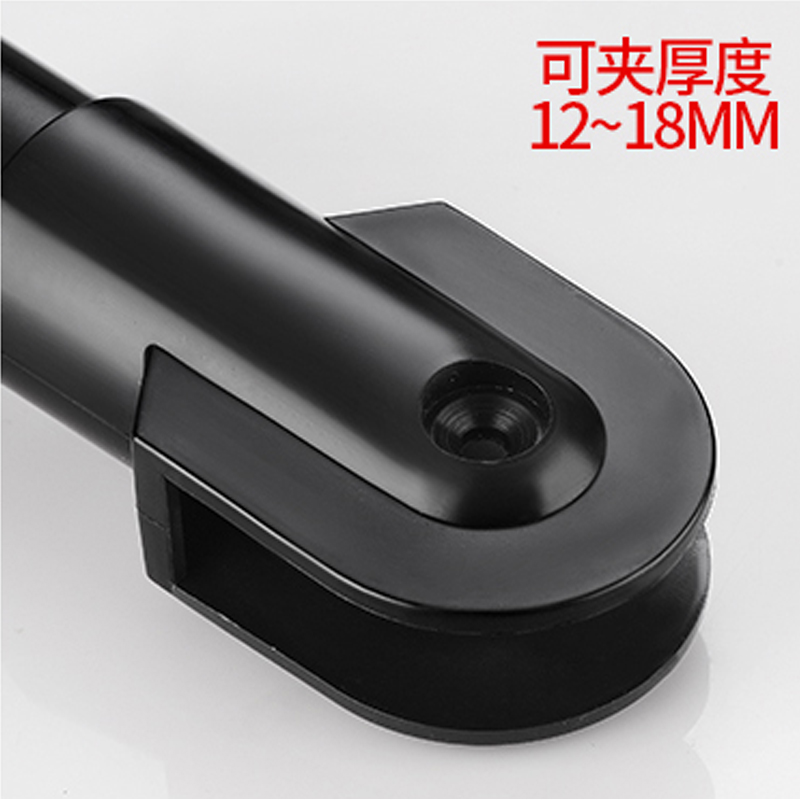 公共卫生间隔断支撑脚夹板脚支架可调脚尼龙塑料支撑底座满十包邮 - 图2