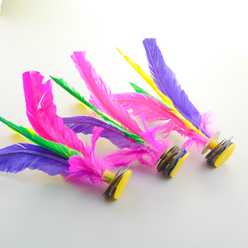 Large flower shuttlecock for students and children competition, adult school fitness training, kick-resistant feather, goose feather and beef tendon shuttlecock
