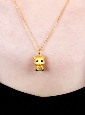 【牛转乾坤】福牛宝宝项链