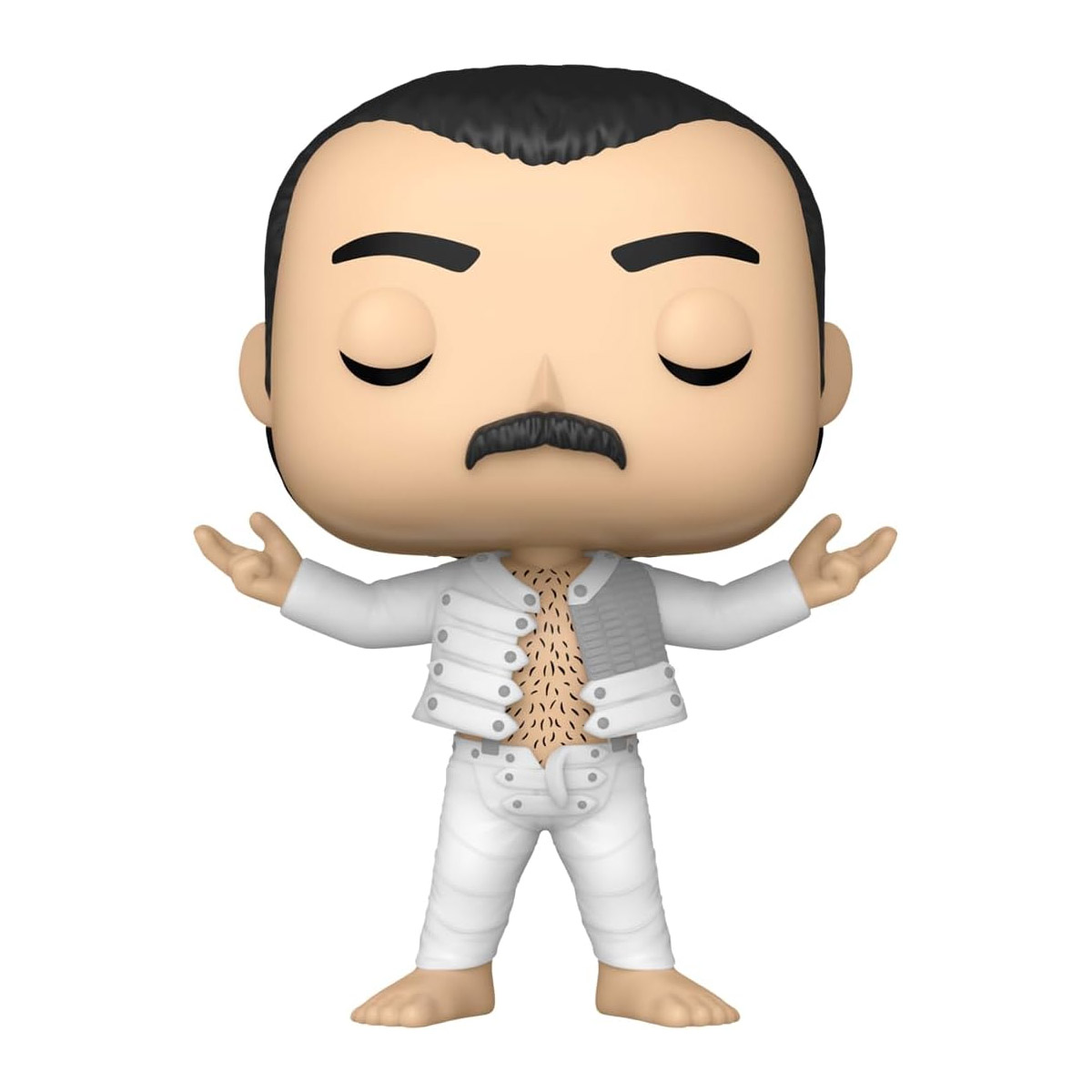 FUNKO POP Rocks:Queen 摇滚皇后乐队F.弗雷迪.摩克瑞摆件手办 - 图0