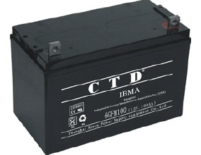 供应德国CTD蓄电池6FMJ100铅晶电池（6V、12V，0.5-280AH）电瓶-图3