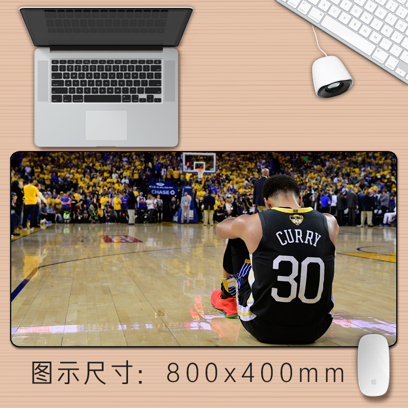 芒客 CBA广东宏远 华南虎篮球场地板广东男篮 超大鼠标键盘桌垫子 - 图2