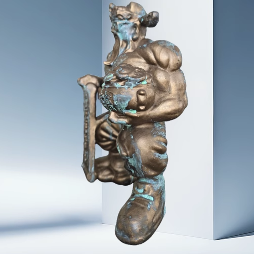 商周《近我者富》 潮玩青铜手办公仔搞笑模型摆件国潮仿古车载,淘宝优惠券,粉丝福利购,淘宝优惠卷