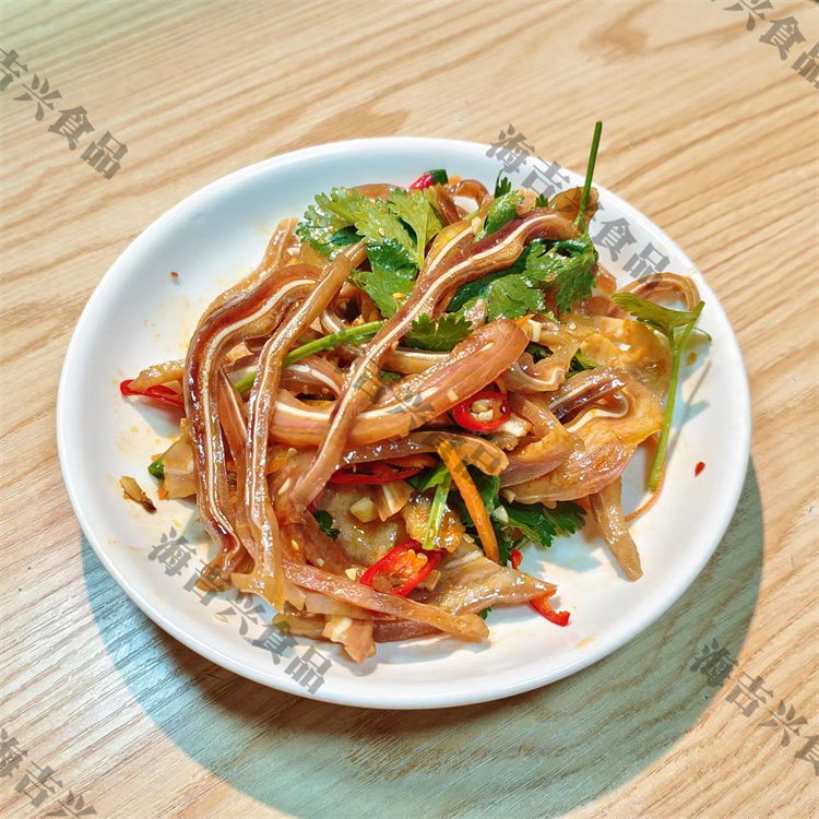 聚源厨道凉拌猪耳餐厅食材熟食猪耳朵切片卤猪耳丝冷冻半成品150g_虎窝淘