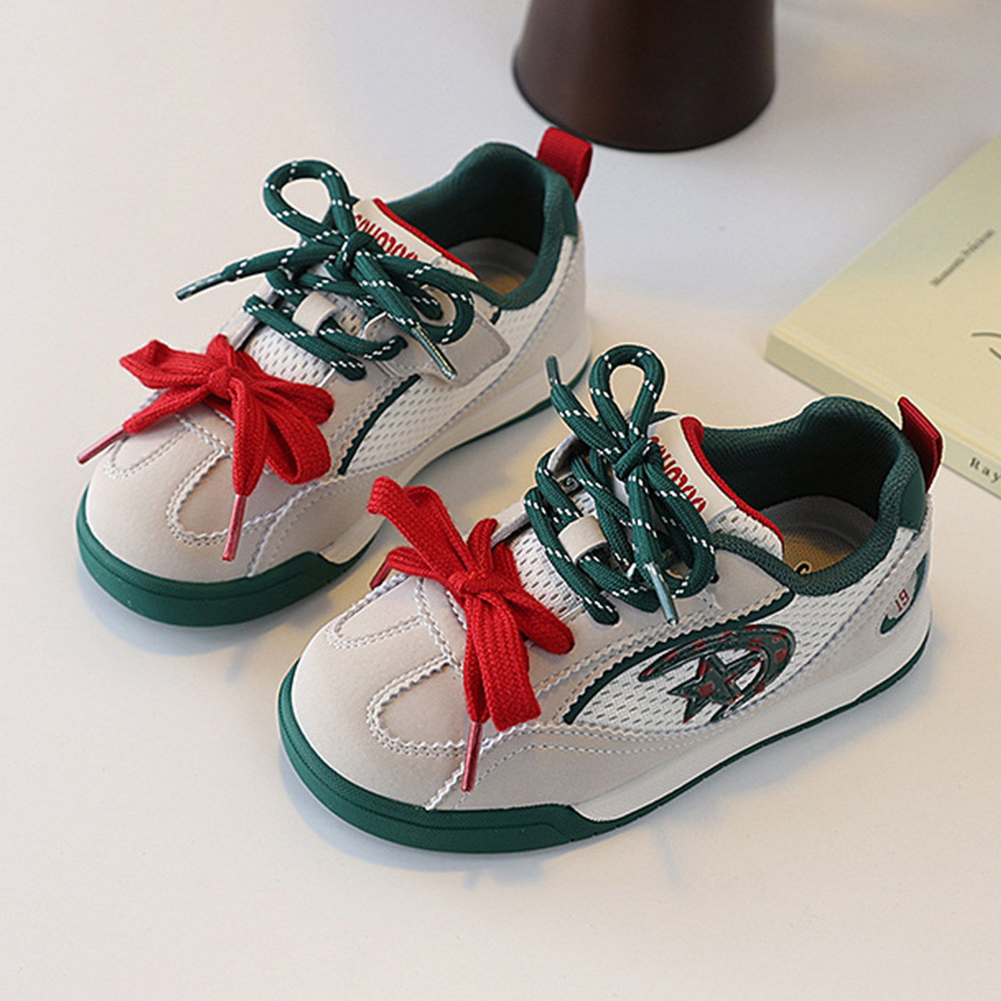 儿童运动鞋2026新款女童板鞋春季休闲小白鞋男童透气网鞋软底跑步,淘宝优惠券,粉丝福利购,淘宝优惠卷