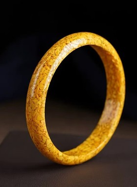 2026高含量朱砂心经手镯紫金砂雄黄晶体本命年男女款护身符叮当镯