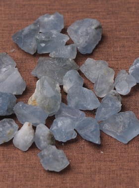 2026天青石碎石随意形原石教学标本摆件鱼缸花盆铺面造景装饰