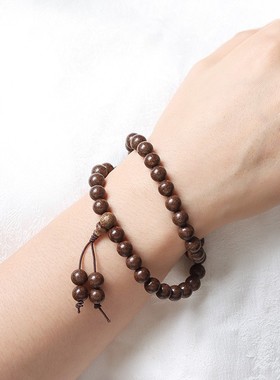 2026【刘兰香】天然合香珠手串8mm女款佛珠手链手工古法合香传承