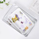 Metamine rectangular imitation porcelain easy to clean storage plate dining plate