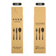 Disposable knife and fork steak paper bag portable