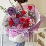 Прозрачная стеклянная бумага Opp Paper Flower