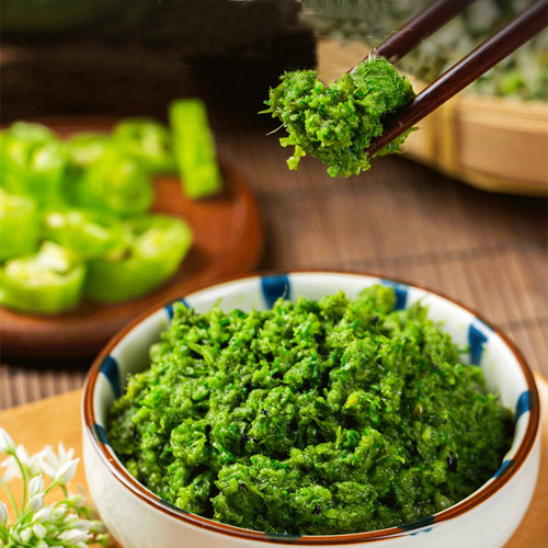 内蒙古野生韭菜花酱内蒙古草原自制农家特产下饭菜火锅蘸料 - 图2