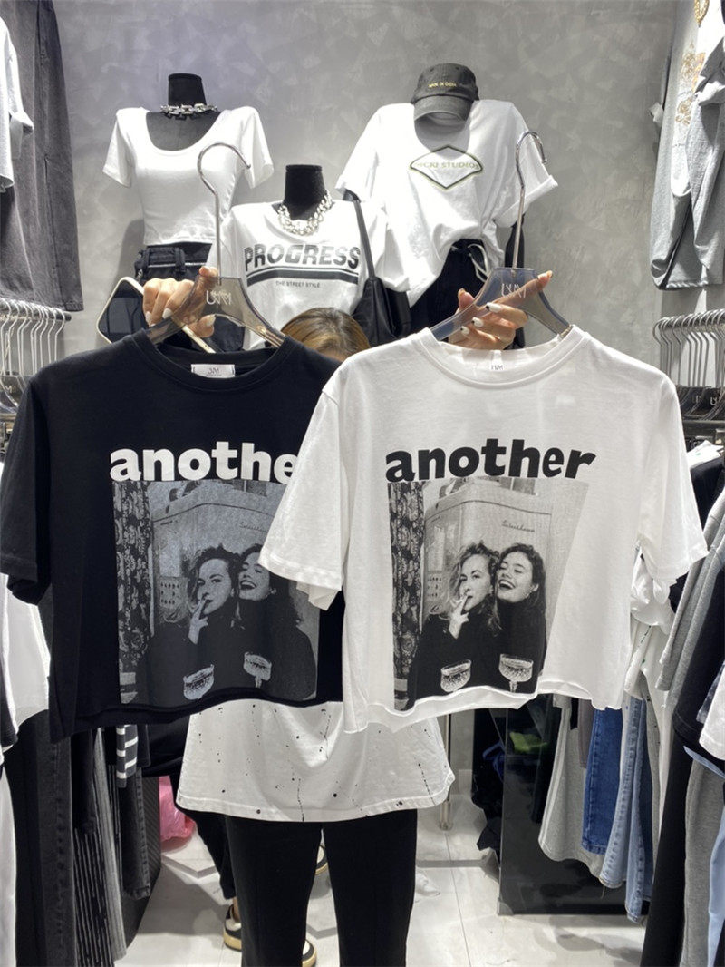 韩国短袖女2022夏新款韩版ins t恤 haadidT恤