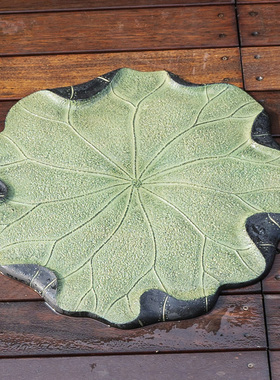 新款花园h脚踏石户外别墅草坪庭院装饰品中式禅意露台摆件