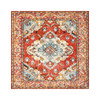 Square rug moroccan ethnic bedroom study