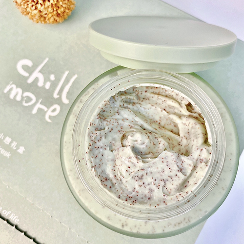 且悠chillmore角鲨烷香氛身体磨砂膏chill more全身清洁官方正品 - 图1