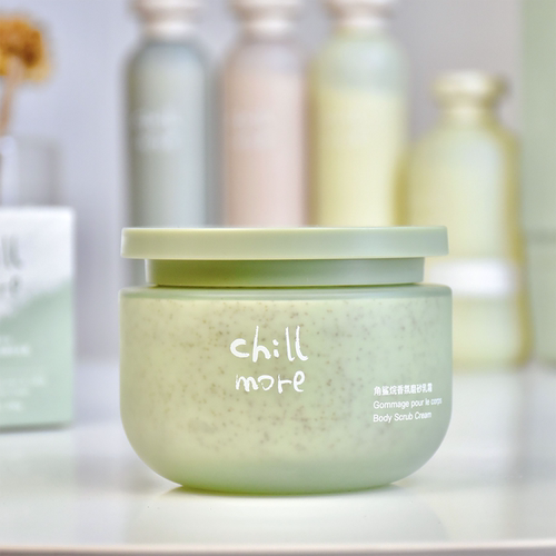 且悠chillmore角鲨烷香氛身体磨砂膏chill more全身清洁官方正品 - 图3