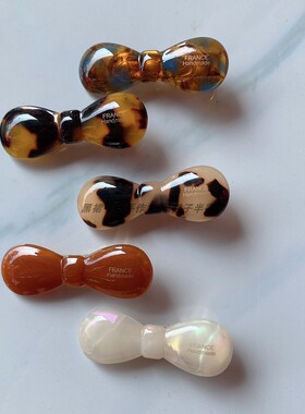 法式迷你小号碎发夹！字母金标蝴蝶结鸭嘴夹顶夹刘海夹侧边夹卡子