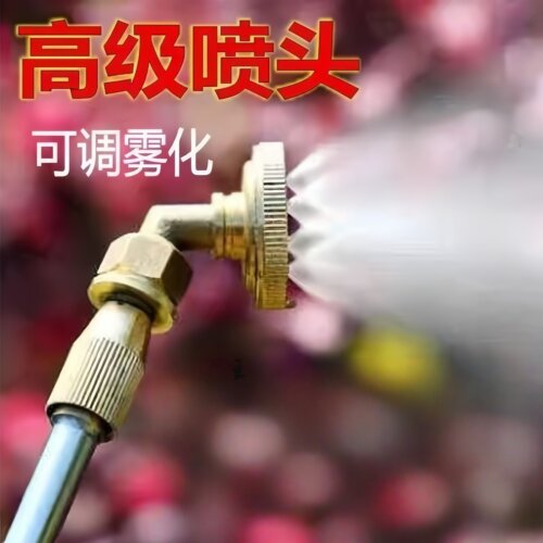 农用打药喷头电动手动喷雾器八孔喷头打药全铜高压雾化2026新喷头 - 图0