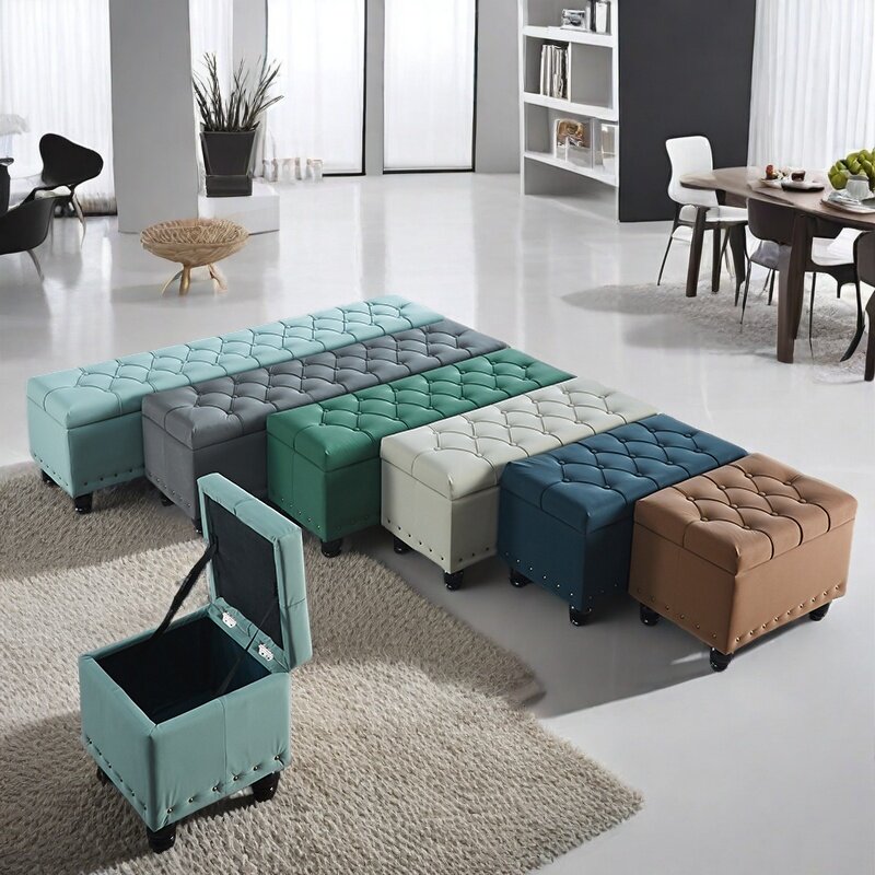 换鞋凳门口家用收纳凳长条凳沙发凳长方形床尾凳储物服装店穿鞋凳,淘宝优惠券,粉丝福利购,淘宝优惠卷