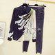 ຊ່ວງຕົ້ນລະດູໃບໄມ້ປົ່ງ Temperament Tops 2022 Retro Print Colours Contrast Colors