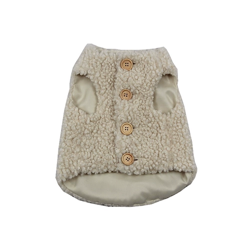 Sansuuk милый инсмит теплый ягненка мехового жилета плюшевая посумаранская собака и одежда для кошек Зимняя одежда