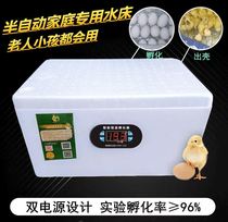 Electric compress small chicken hatching hatchery fully automatic home small machine smart thermostatic chicken peacock parrot eggs big