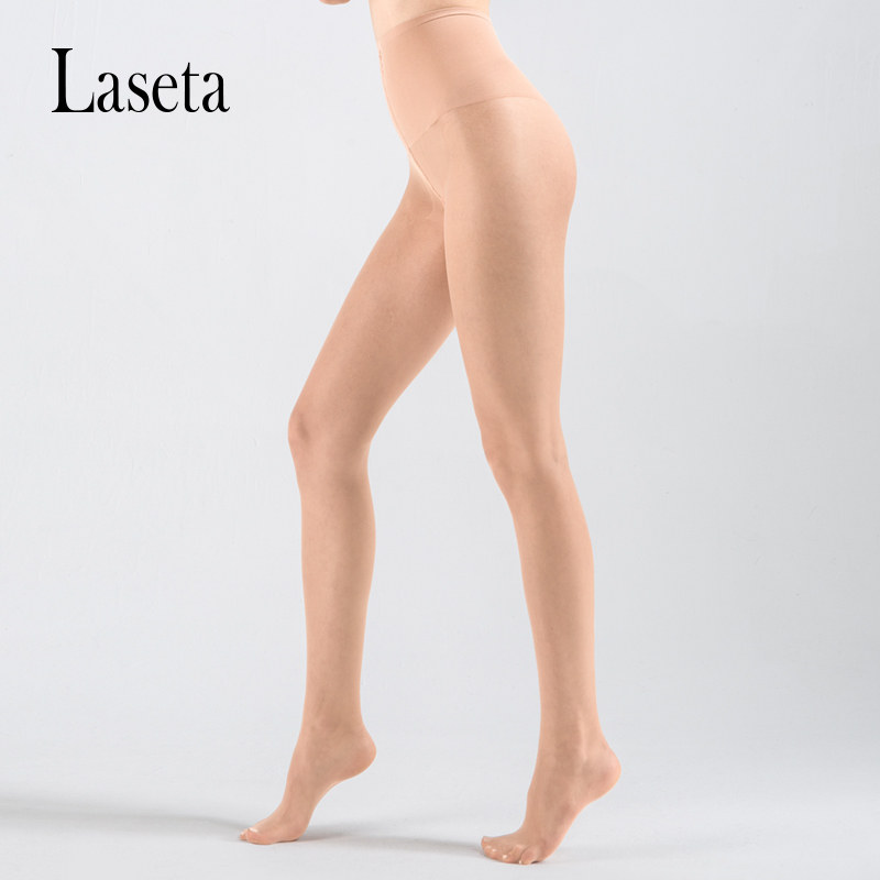 laseta丝袜女超薄款夏季隐形包芯丝连裤袜肉色光腿神器1D水晶袜子,淘宝优惠券,粉丝福利购,淘宝优惠卷