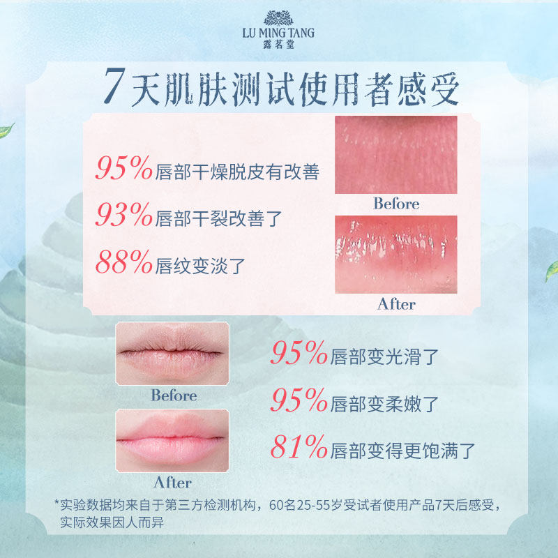 【露茗堂旗舰店】软化角质淡唇纹唇霜 露茗堂唇膜