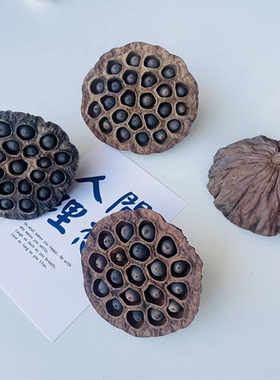 包邮禅意干花天然莲蓬带籽小莲蓬