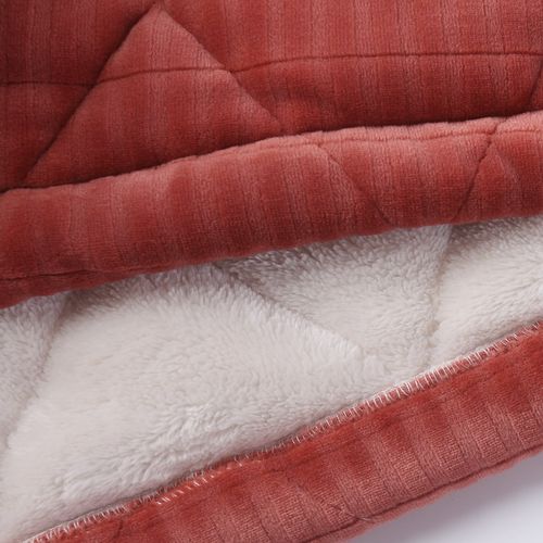 女士睡衣冬季珊瑚绒夹棉三层保暖加肥加大码胖mm200斤加厚家居服 - 图2