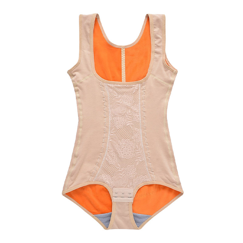 冬季加绒塑身托胸收腹打底连体衣 uyc塑身连体衣