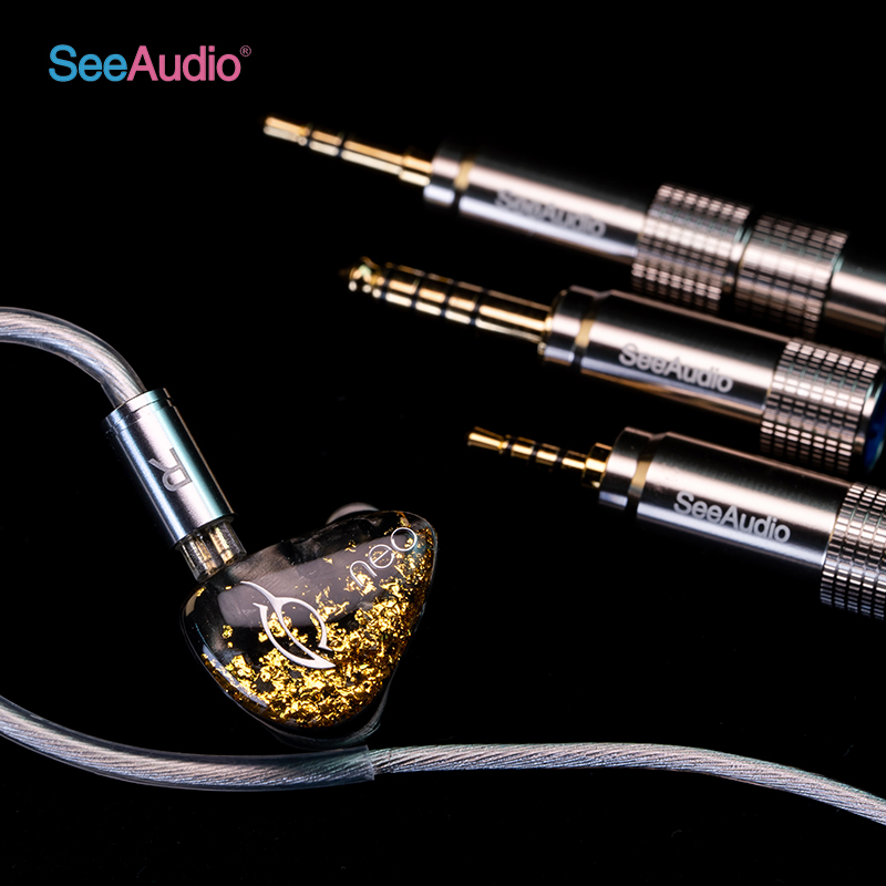 【戈聲】SeeAudio NEO 十单元动铁HiFi耳机可定制私膜可换线 - 图1