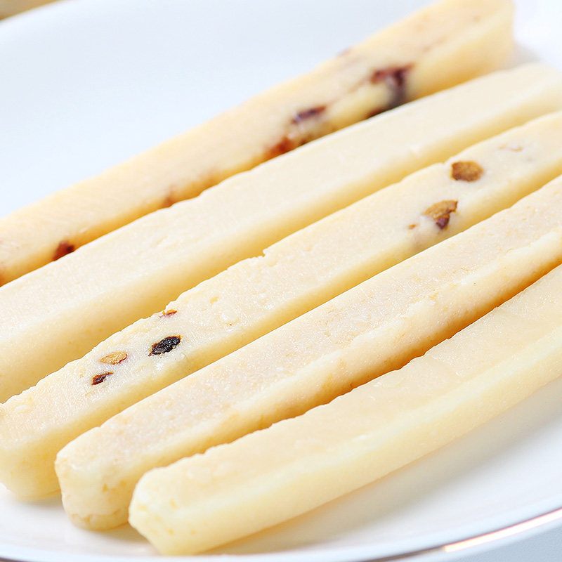 出塞曲牛奶条1000g奶片内蒙古蓝莓 念念馆食品奶酪