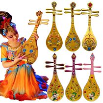 Dance Pipa Dunhuang Dance Painted Chest Drum Waist Drum Movie and TV Seedlings Song Performance Props Instrument Kindergarten Woody Counter