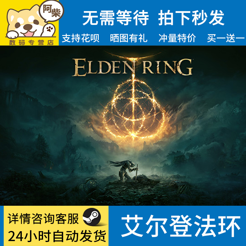 steam正版艾尔登法环黄金树之影国区礼物激活黄金树幽影新DLC老头环 ELDEN RING魂类游戏-图0