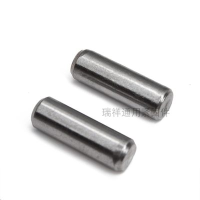 Gb119普通a3钢圆柱销本色定位销 销钉 销子m3m4m5m6m8m10 虎窝淘