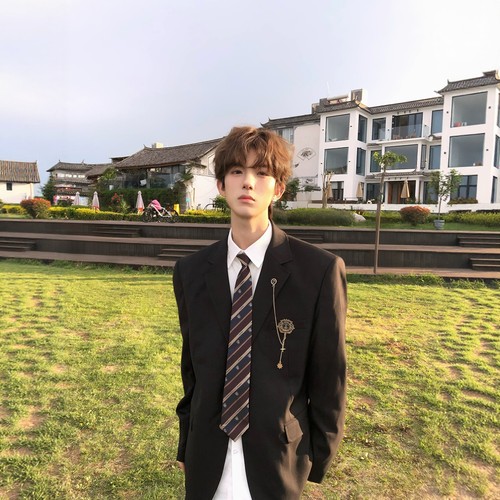 【刺篇】dk制服原创学院风正版男生西装外套成人礼毕业西服套装 - 图1