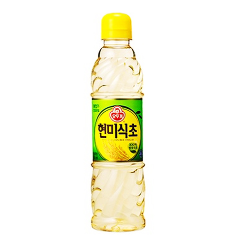 韩国进口调味品不倒翁玄米醋 500ml紫菜寿司冷面凉拌菜酿造食醋 - 图1